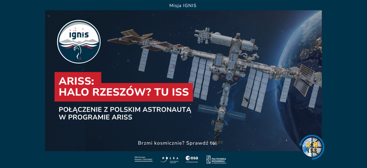 Kosmiczne wydarzenia edukacyjne i połączenie na żywo z polskim astronautą dr. Sławoszem Uznańskim-Wiśniewskim