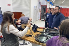 Wizyta studentów Wydziału Budowy Maszyn i Lotnictwa w firmie Fronius Polska